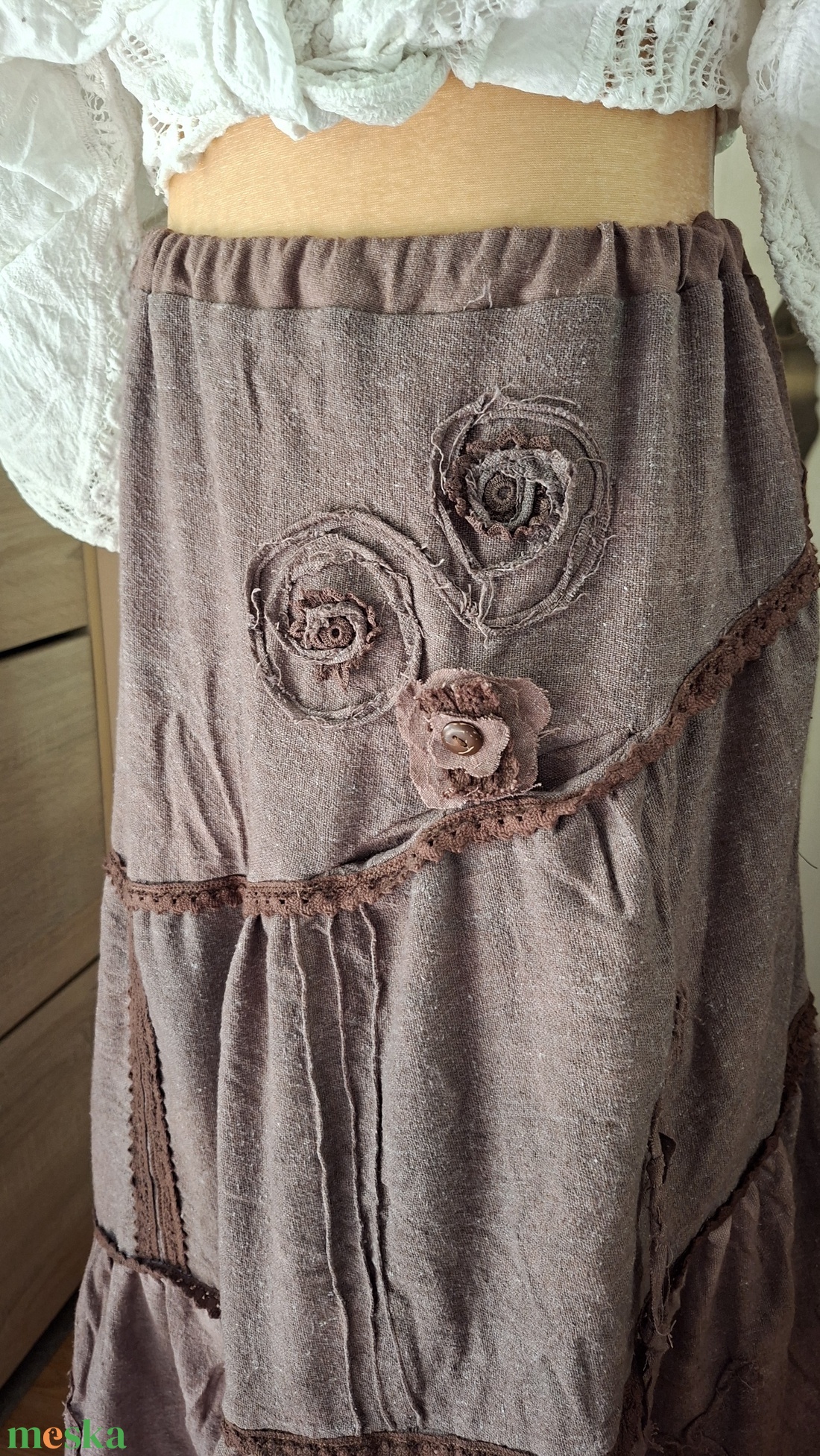 Spirál Szoknya - ruha & divat - női ruha - szoknya - Meska.hu