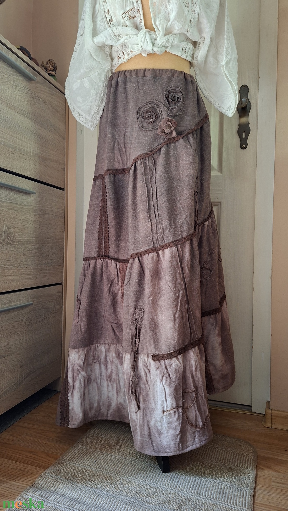 Spirál Szoknya - ruha & divat - női ruha - szoknya - Meska.hu