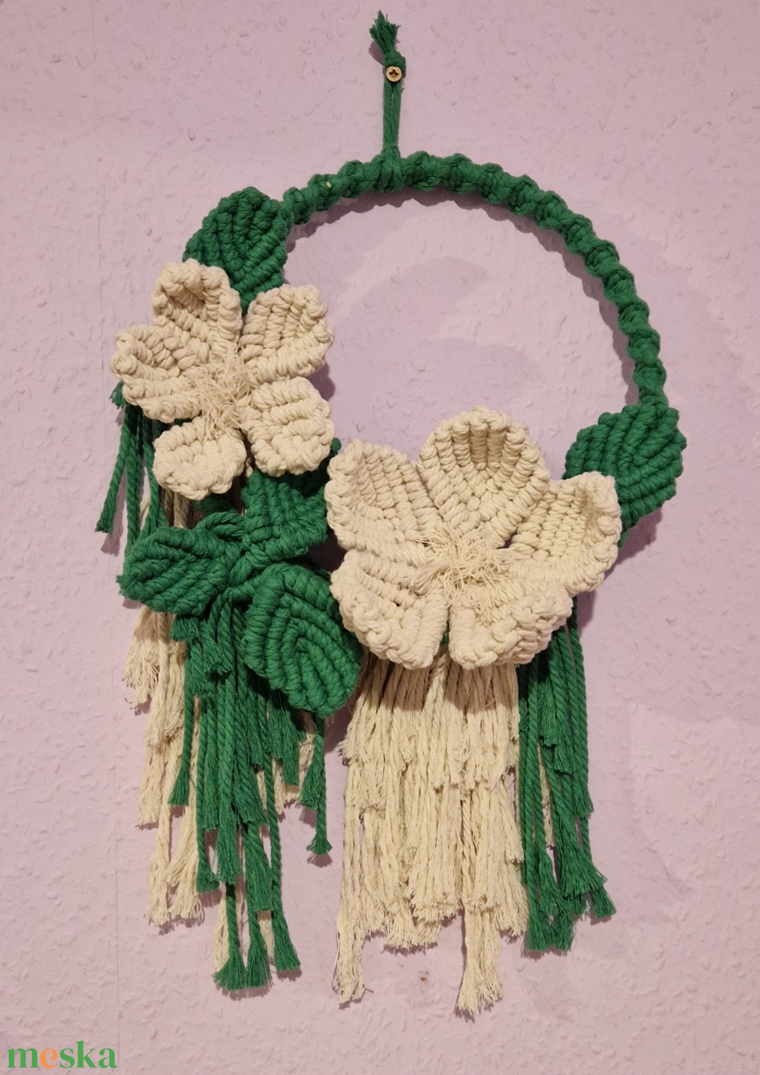 Tavaszi dísz - otthon & életmód - dekoráció - fali és függő dekoráció - falra akasztható dekor - Meska.hu