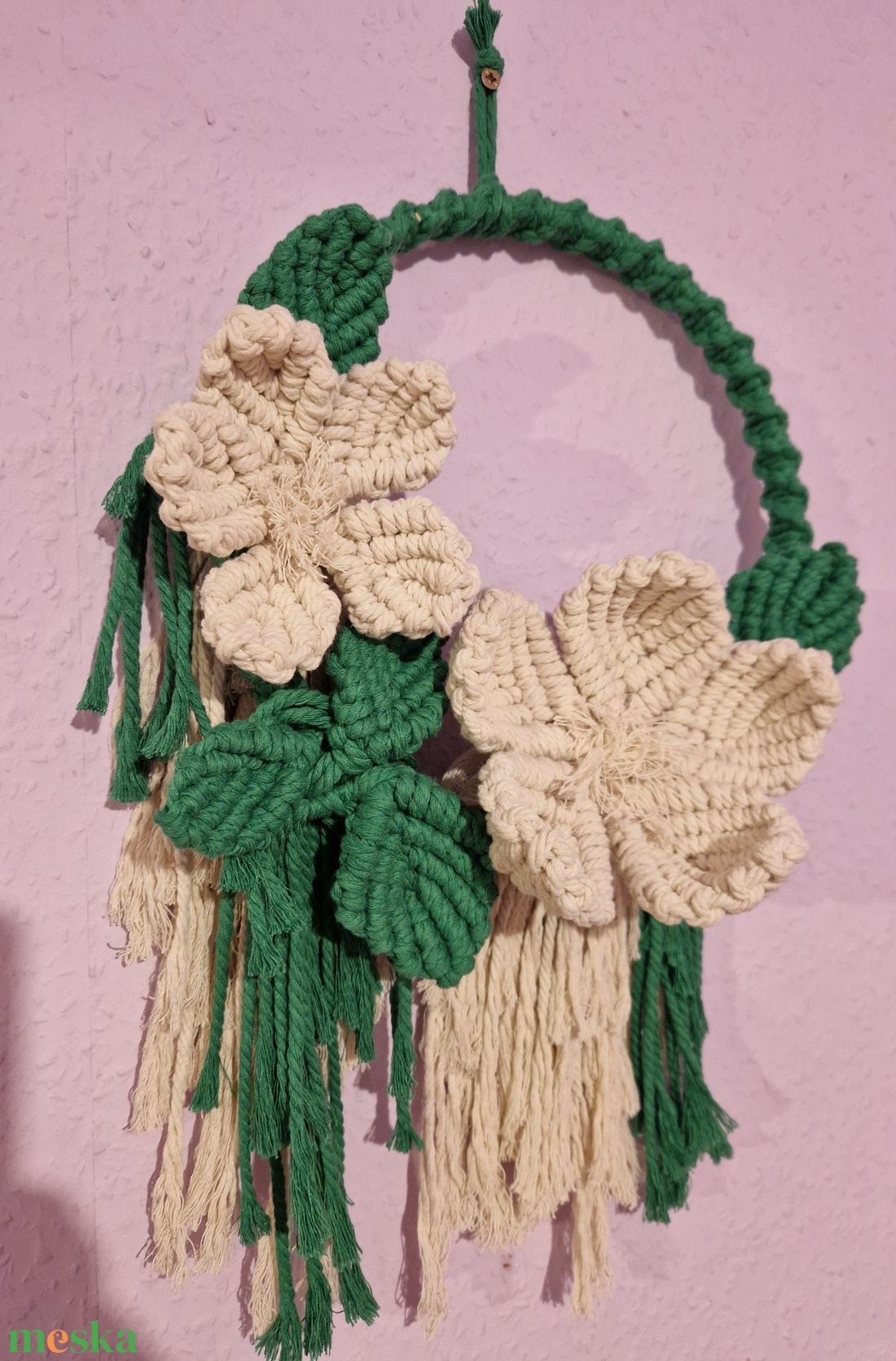 Tavaszi dísz - otthon & életmód - dekoráció - fali és függő dekoráció - falra akasztható dekor - Meska.hu