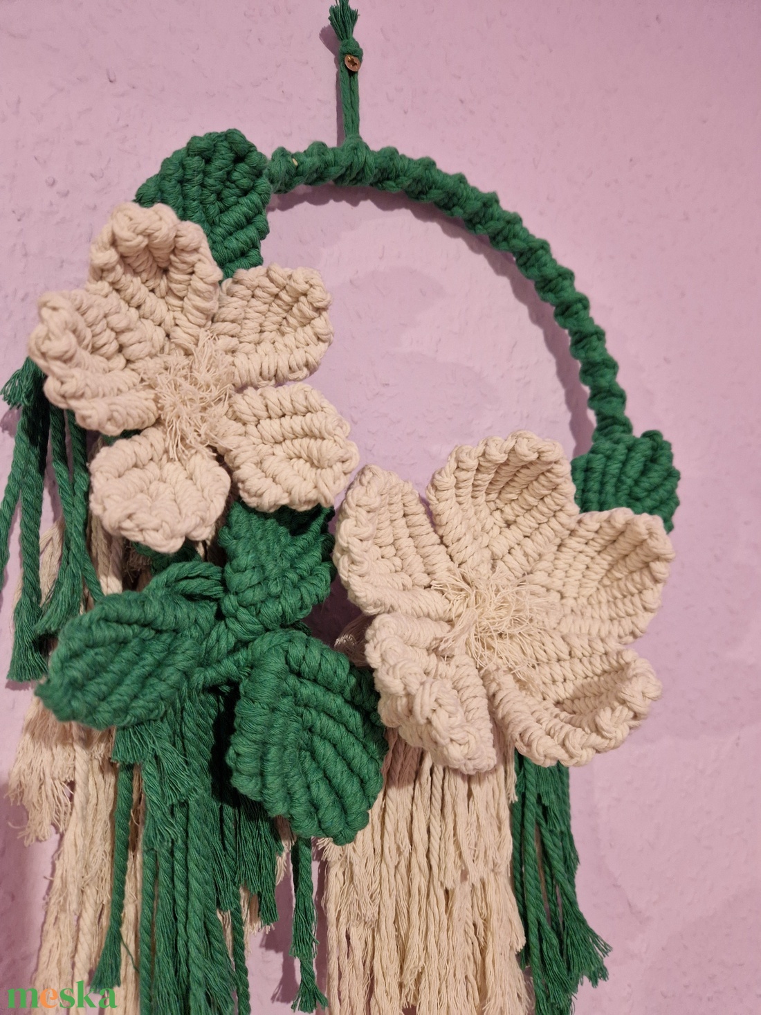 Tavaszi dísz - otthon & életmód - dekoráció - fali és függő dekoráció - falra akasztható dekor - Meska.hu