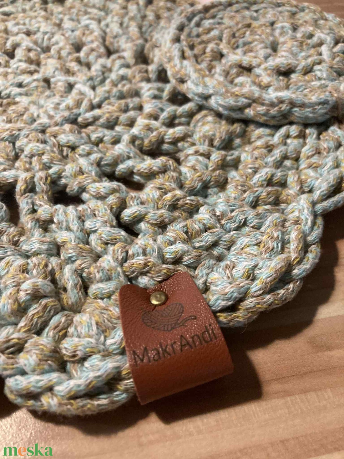 Horgolt terítő-alátét - karácsony - karácsonyi lakásdekoráció - karácsonyi lakásdíszek - Meska.hu