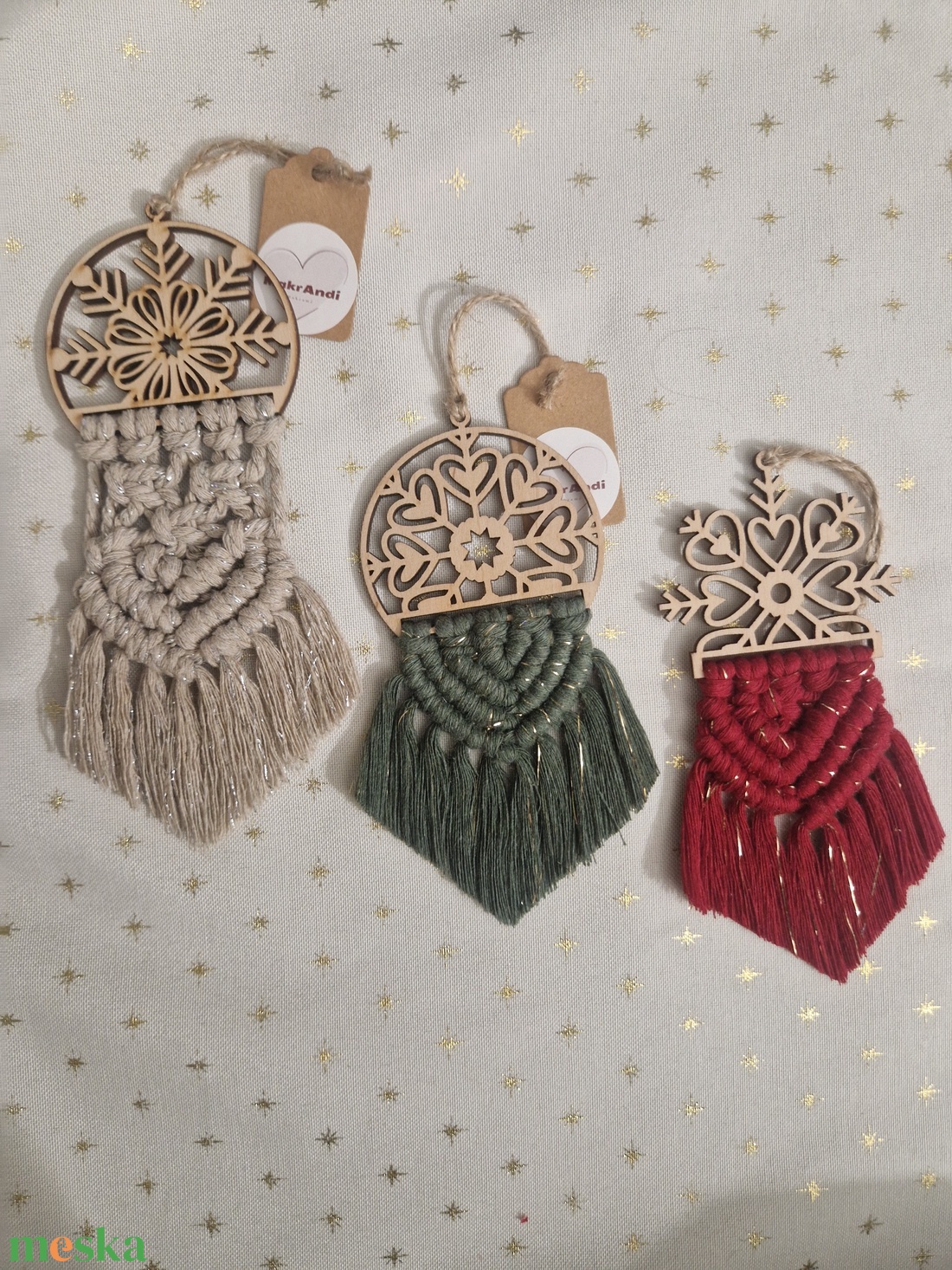 Dísz karácsonyfára, vagy csomagra - karácsony - karácsonyi lakásdekoráció - karácsonyi lakásdíszek - Meska.hu