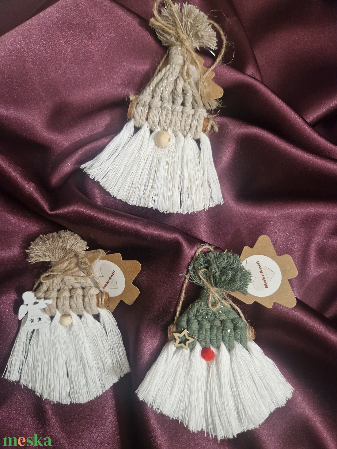 kis díszek - karácsony - karácsonyi lakásdekoráció - karácsonyi lakásdíszek - Meska.hu