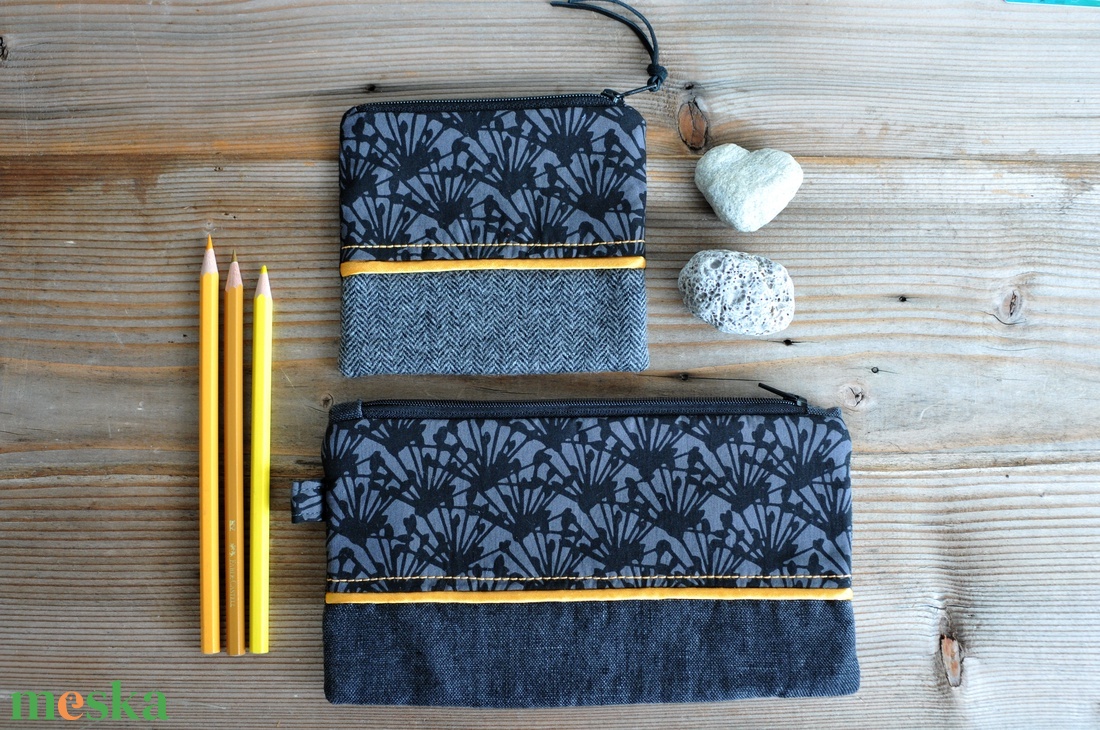 Szürke-okker cipzáros textil pénztárca, kártyatartó, irattartó tok - táska & tok - pénztárca & más tok - kártyatartó & irattartó - Meska.hu Szürke-okker cipzáros textil pénztárca, kártyatartó, irattartó tok - táska & tok - pénztárca & más tok - kártyatartó & irattartó - Meska.hu