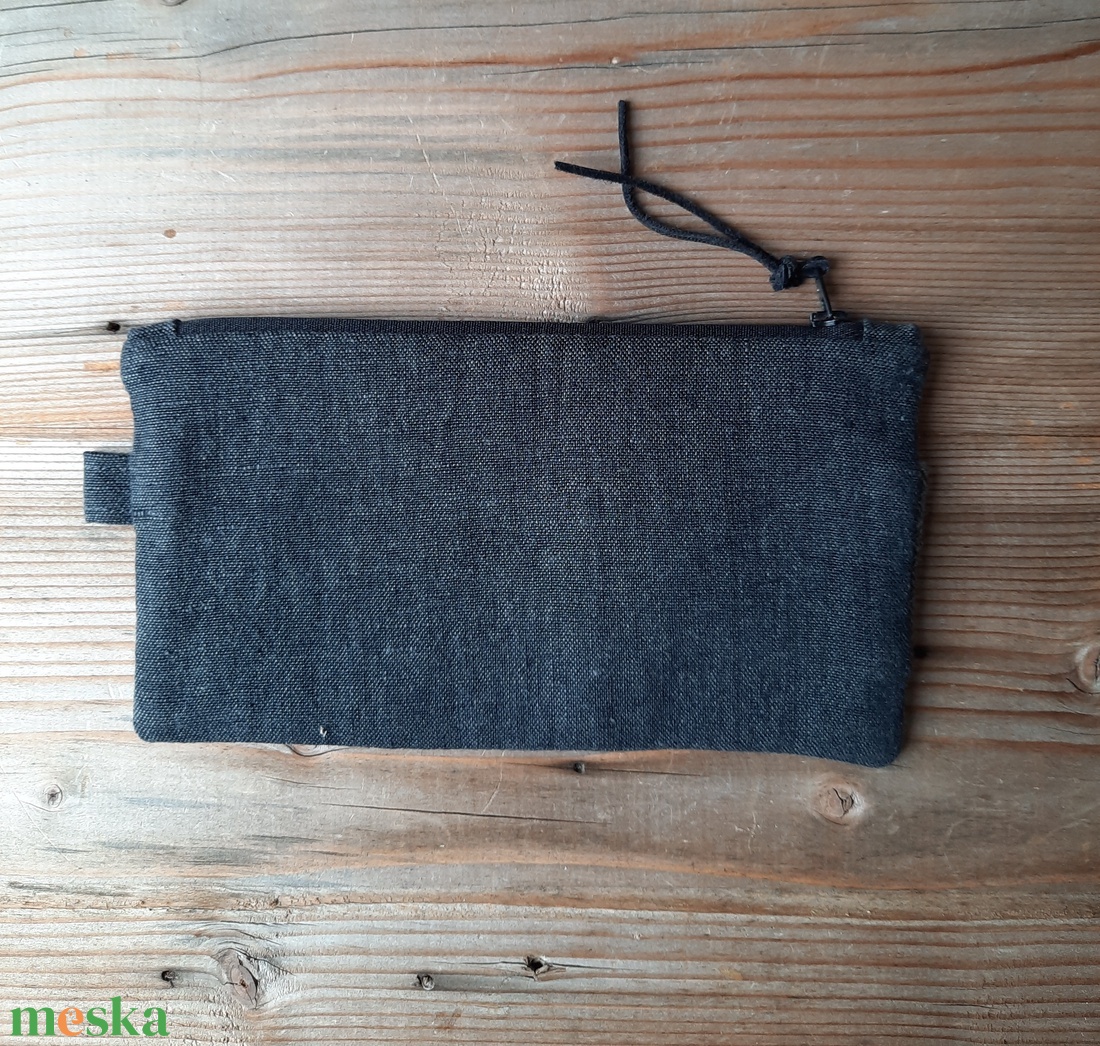 Len telefontok, szürke textil neszesszer - táska & tok - pénztárca & más tok - kártyatartó & irattartó - Meska.hu Len telefontok, szürke textil neszesszer - táska & tok - pénztárca & más tok - kártyatartó & irattartó - Meska.hu
