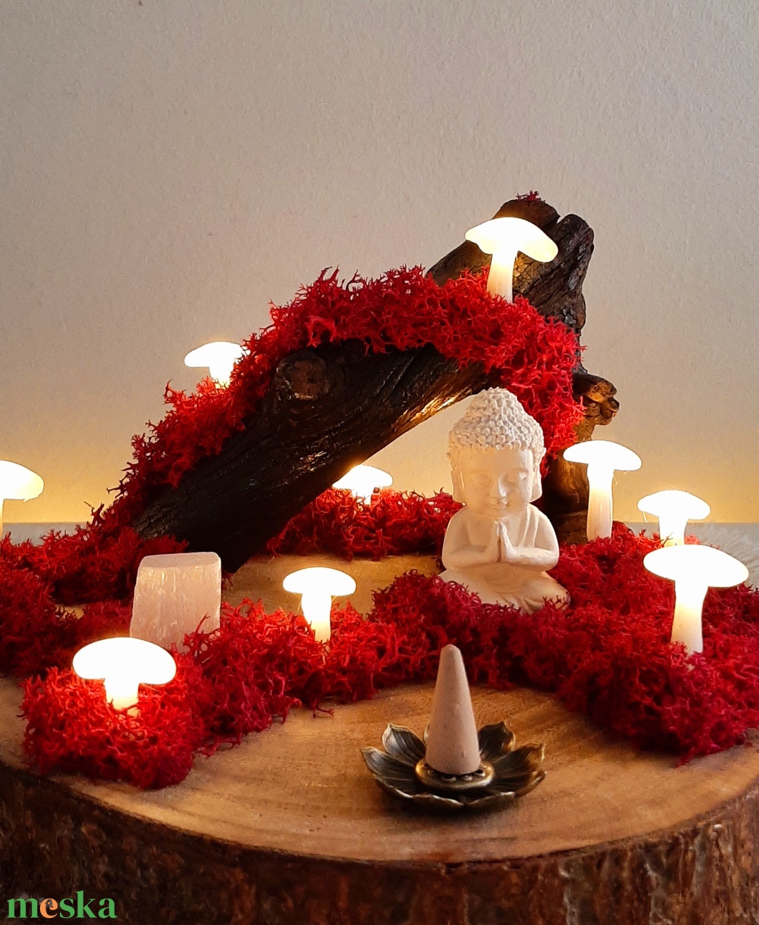 Csodafény Szelenit ásvánnyal - otthon & életmód - dekoráció - spiritualitás - füstölő és füstölőtartó - Meska.hu Csodafény Szelenit ásvánnyal - otthon & életmód - dekoráció - spiritualitás - füstölő és füstölőtartó - Meska.hu