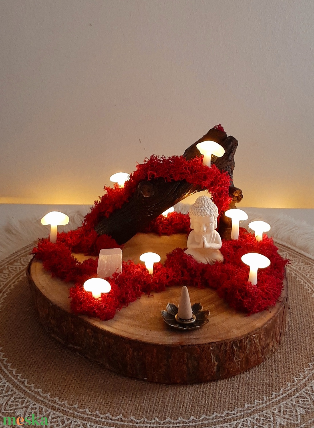 Csodafény Szelenit ásvánnyal - otthon & életmód - dekoráció - spiritualitás - füstölő és füstölőtartó - Meska.hu Csodafény Szelenit ásvánnyal - otthon & életmód - dekoráció - spiritualitás - füstölő és füstölőtartó - Meska.hu