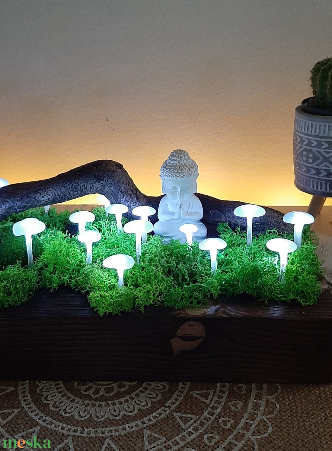 Buddha csodalámpás - otthon & életmód - dekoráció - asztal és polc dekoráció - florárium, terrárium - Meska.hu