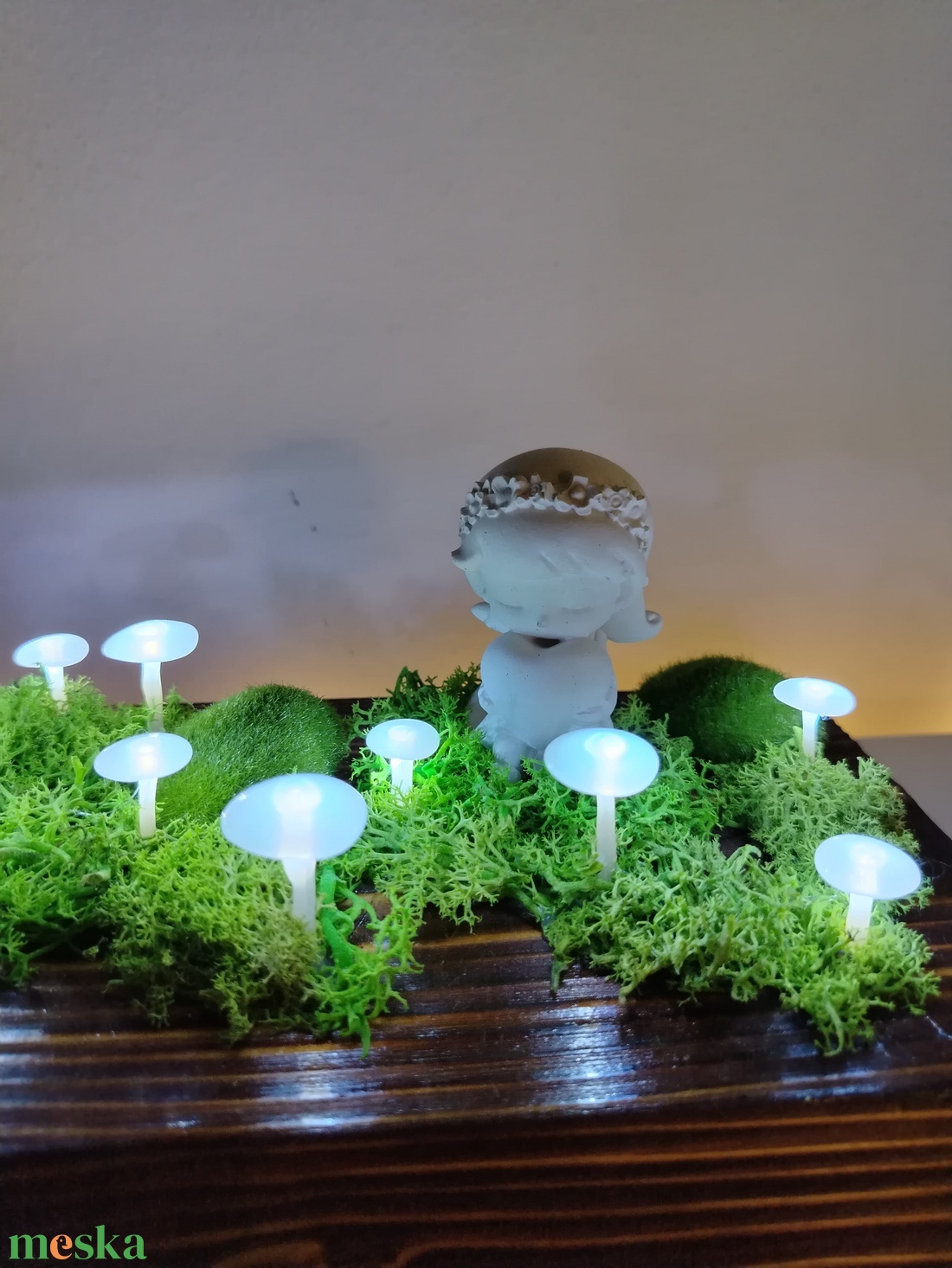 Tündér gombalámpás - karácsony - adventi díszek - adventi asztaldísz - Meska.hu Tündér gombalámpás - karácsony - adventi díszek - adventi asztaldísz - Meska.hu