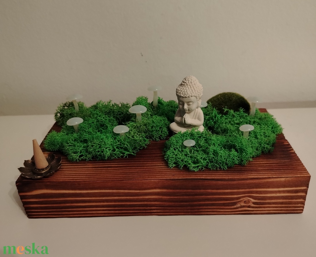 Buddha Csodalámpás  - karácsony - karácsonyi lakásdekoráció - ünnepi asztaldekoráció - Meska.hu