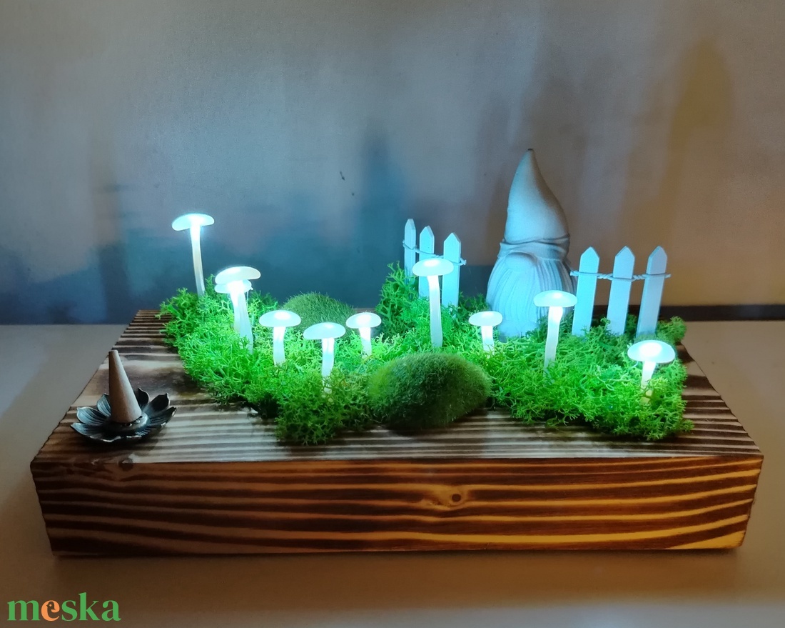 Manó Csodafény  - otthon & életmód - dekoráció - asztal és polc dekoráció - asztaldísz - Meska.hu