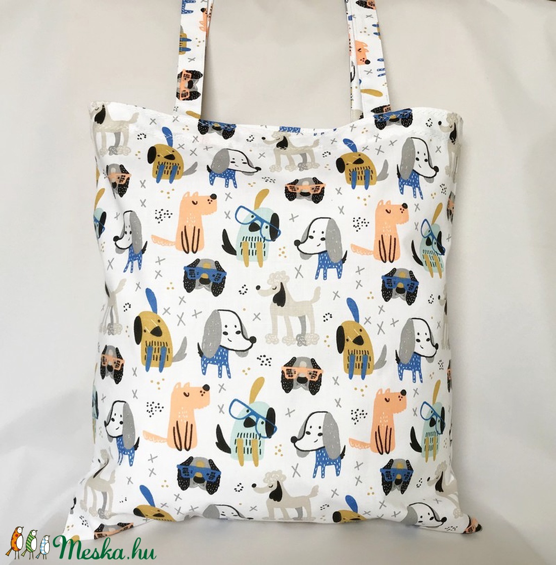 Színes Kutyás Szatyor - táska & tok - bevásárlás & shopper táska - shopper, textiltáska, szatyor - Meska.hu Színes Kutyás Szatyor - táska & tok - bevásárlás & shopper táska - shopper, textiltáska, szatyor - Meska.hu
