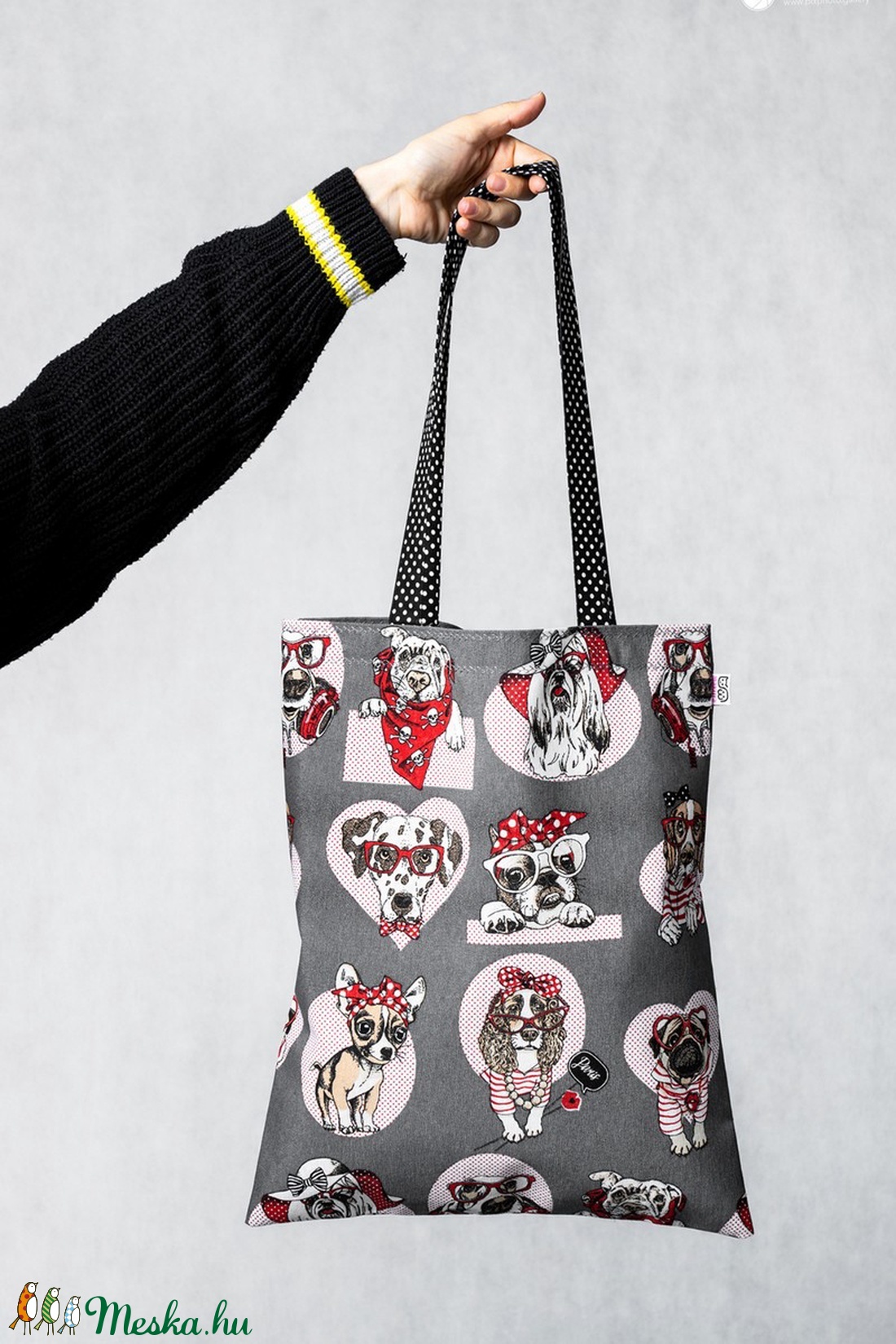 Csivava Dalmata Vizsla Mopsz Trendi Kutyás Szatyor - táska & tok - bevásárlás & shopper táska - shopper, textiltáska, szatyor - Meska.hu Csivava Dalmata Vizsla Mopsz Trendi Kutyás Szatyor - táska & tok - bevásárlás & shopper táska - shopper, textiltáska, szatyor - Meska.hu