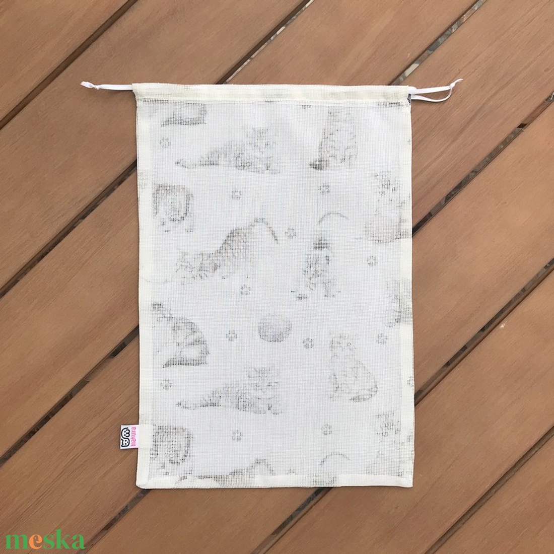 Cica Mintás Hálós Ökozsák Nagy L - táska & tok - bevásárlás & shopper táska - zöldség/gyümölcs zsák - Meska.hu Cica Mintás Hálós Ökozsák Nagy L - táska & tok - bevásárlás & shopper táska - zöldség/gyümölcs zsák - Meska.hu