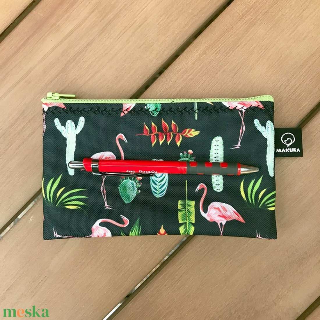 Flamingó Mintás Vízálló Neszesszer - táska & tok - neszesszer - Meska.hu Flamingó Mintás Vízálló Neszesszer - táska & tok - neszesszer - Meska.hu