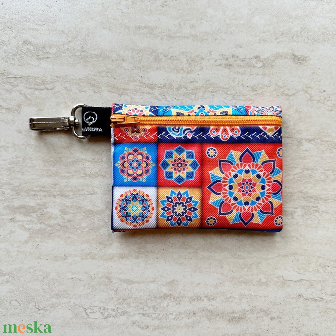 Karabineres Vízálló Mini Neszesszer Mandala - táska & tok - neszesszer - Meska.hu Karabineres Vízálló Mini Neszesszer Mandala - táska & tok - neszesszer - Meska.hu