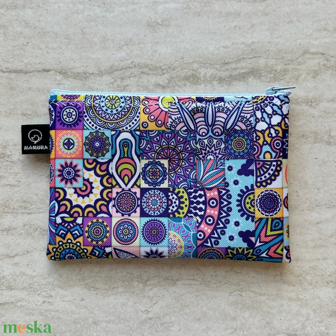 Mandala Mozaik Mintás Vízálló Neszesszer - táska & tok - neszesszer - Meska.hu Mandala Mozaik Mintás Vízálló Neszesszer - táska & tok - neszesszer - Meska.hu