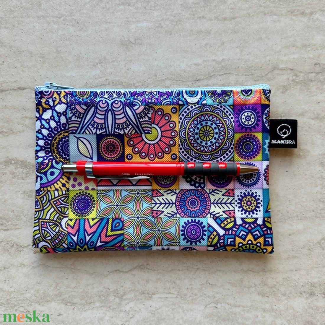 Mandala Mozaik Mintás Vízálló Neszesszer - táska & tok - neszesszer - Meska.hu Mandala Mozaik Mintás Vízálló Neszesszer - táska & tok - neszesszer - Meska.hu