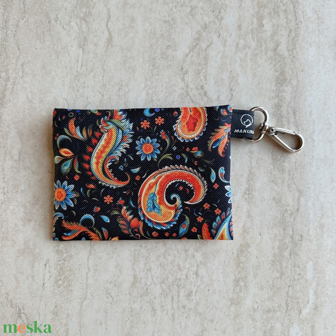 Karabineres Vízálló Mini Neszesszer Paisley - táska & tok - neszesszer - Meska.hu Karabineres Vízálló Mini Neszesszer Paisley - táska & tok - neszesszer - Meska.hu