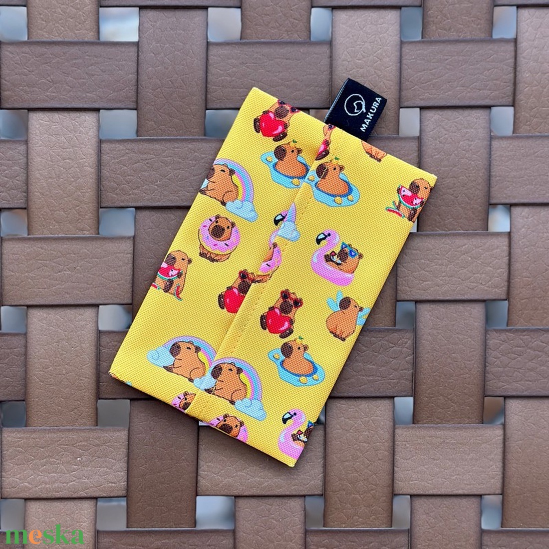 Vízálló Papírzsebkendő Tartó Kapibara - táska & tok - pénztárca & más tok - zsebkendőtartó tok - Meska.hu Vízálló Papírzsebkendő Tartó Kapibara - táska & tok - pénztárca & más tok - zsebkendőtartó tok - Meska.hu