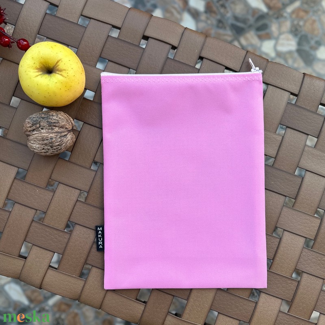 Cipzáras Könyvtok Neszesszer Rózsaszín Könyves Cicák - táska & tok - neszesszer - Meska.hu