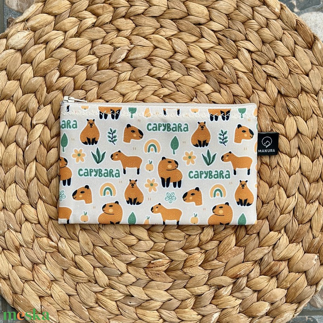 Vízálló Neszesszer Kapibara - táska & tok - neszesszer - Meska.hu