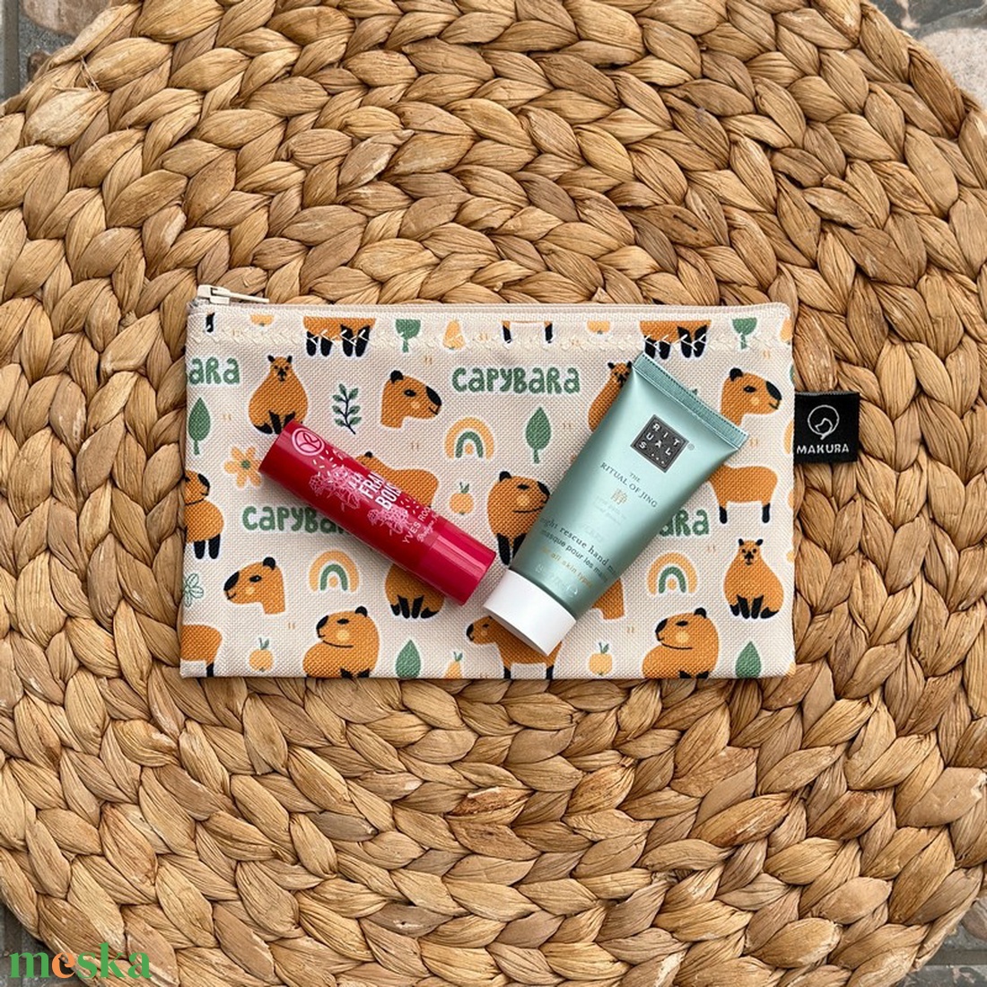 Vízálló Neszesszer Kapibara - táska & tok - neszesszer - Meska.hu