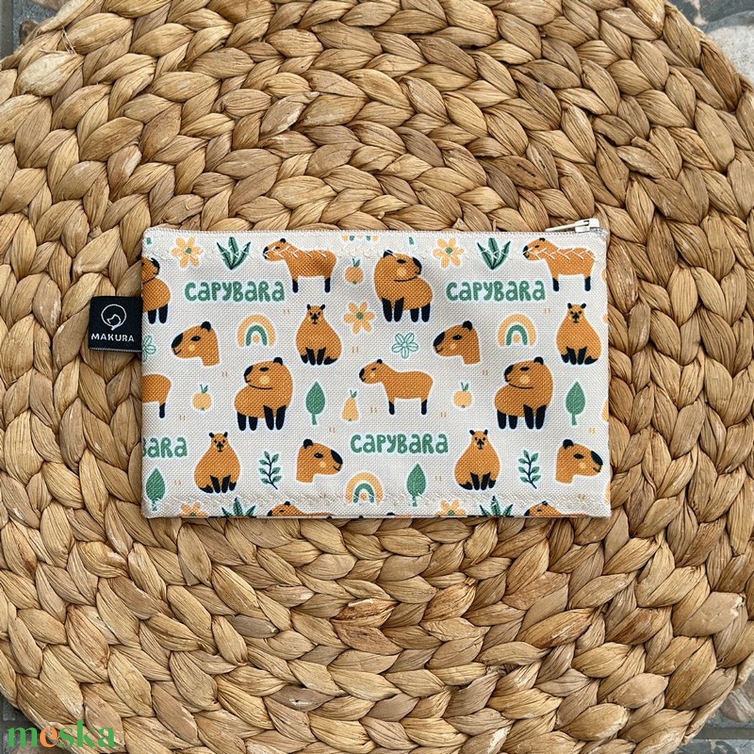 Vízálló Neszesszer Kapibara - táska & tok - neszesszer - Meska.hu