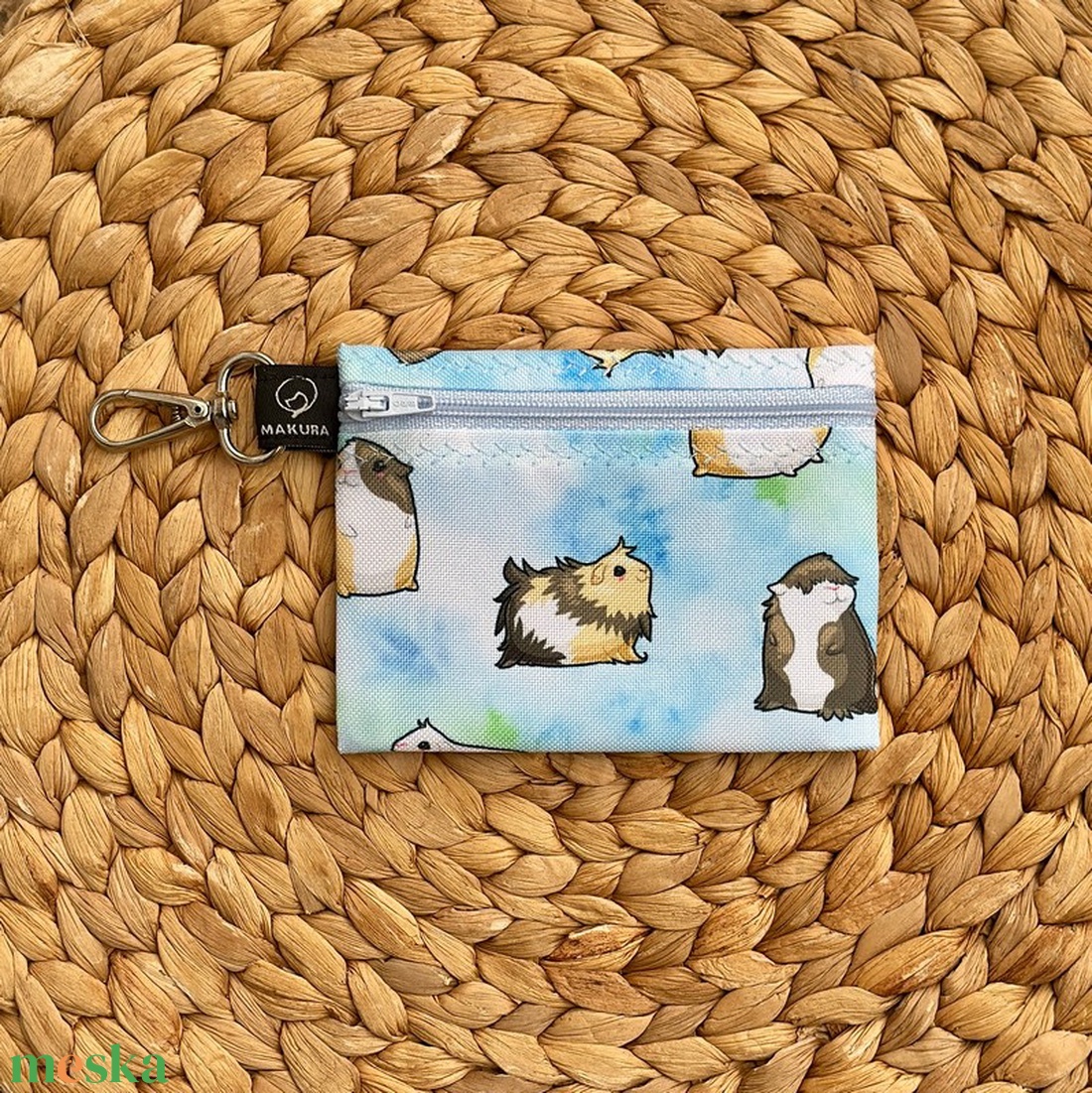 Karabineres Vízálló Mini Neszesszer Tengerimalac - táska & tok - neszesszer - Meska.hu