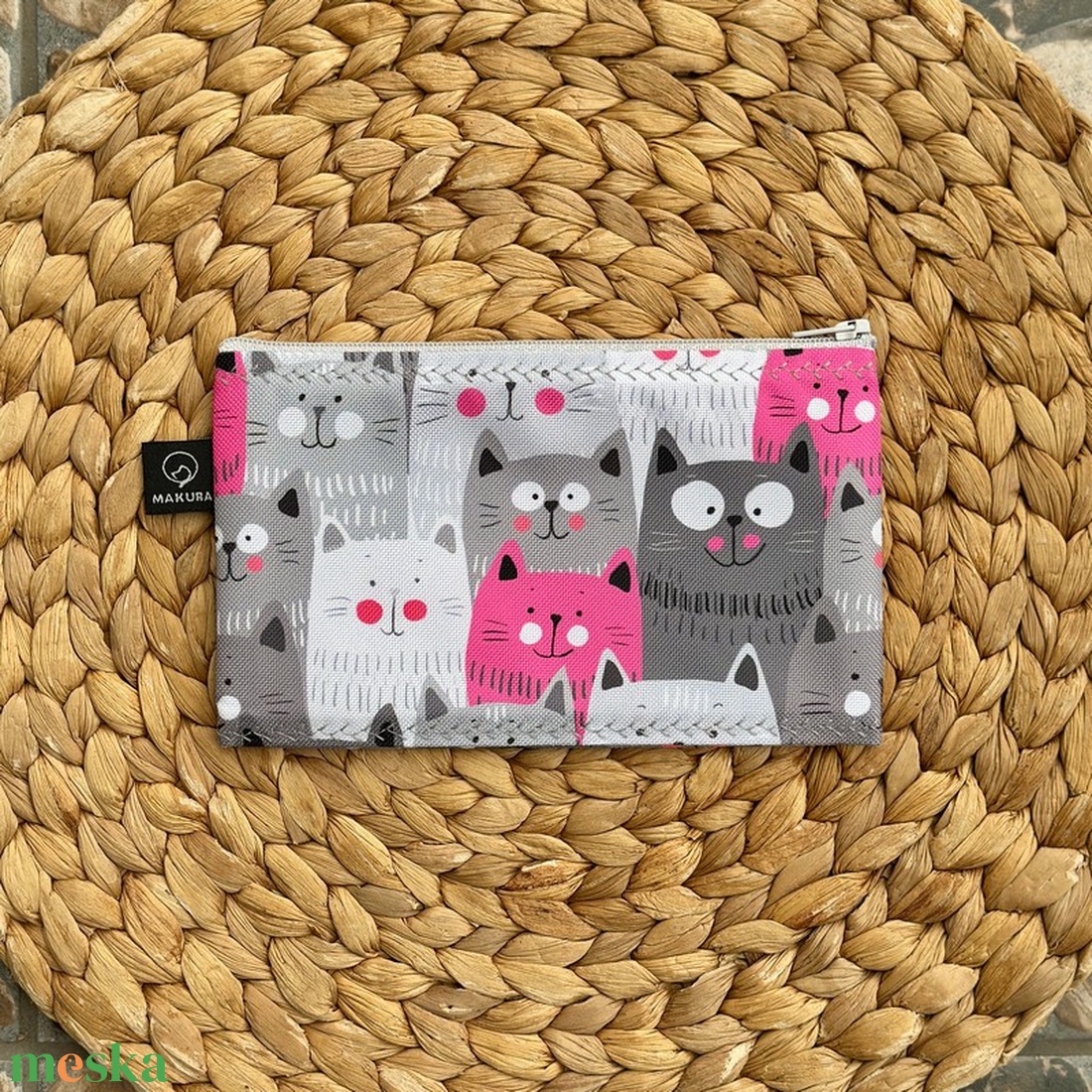 Vízálló Neszesszer Sok Cica - táska & tok - neszesszer - Meska.hu