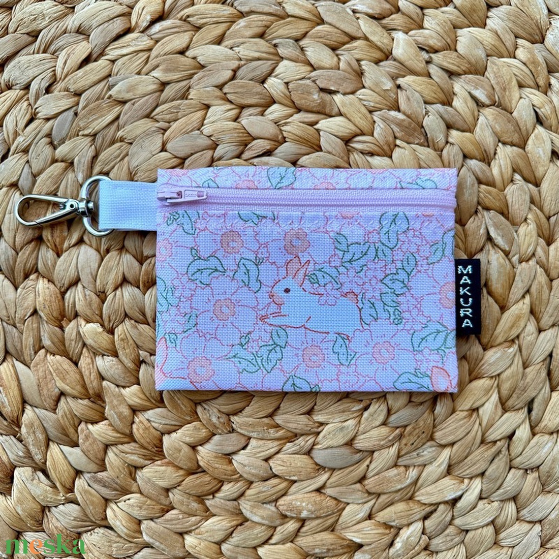 Karabineres Vízálló Mini Neszesszer Nyuszi - táska & tok - neszesszer - Meska.hu