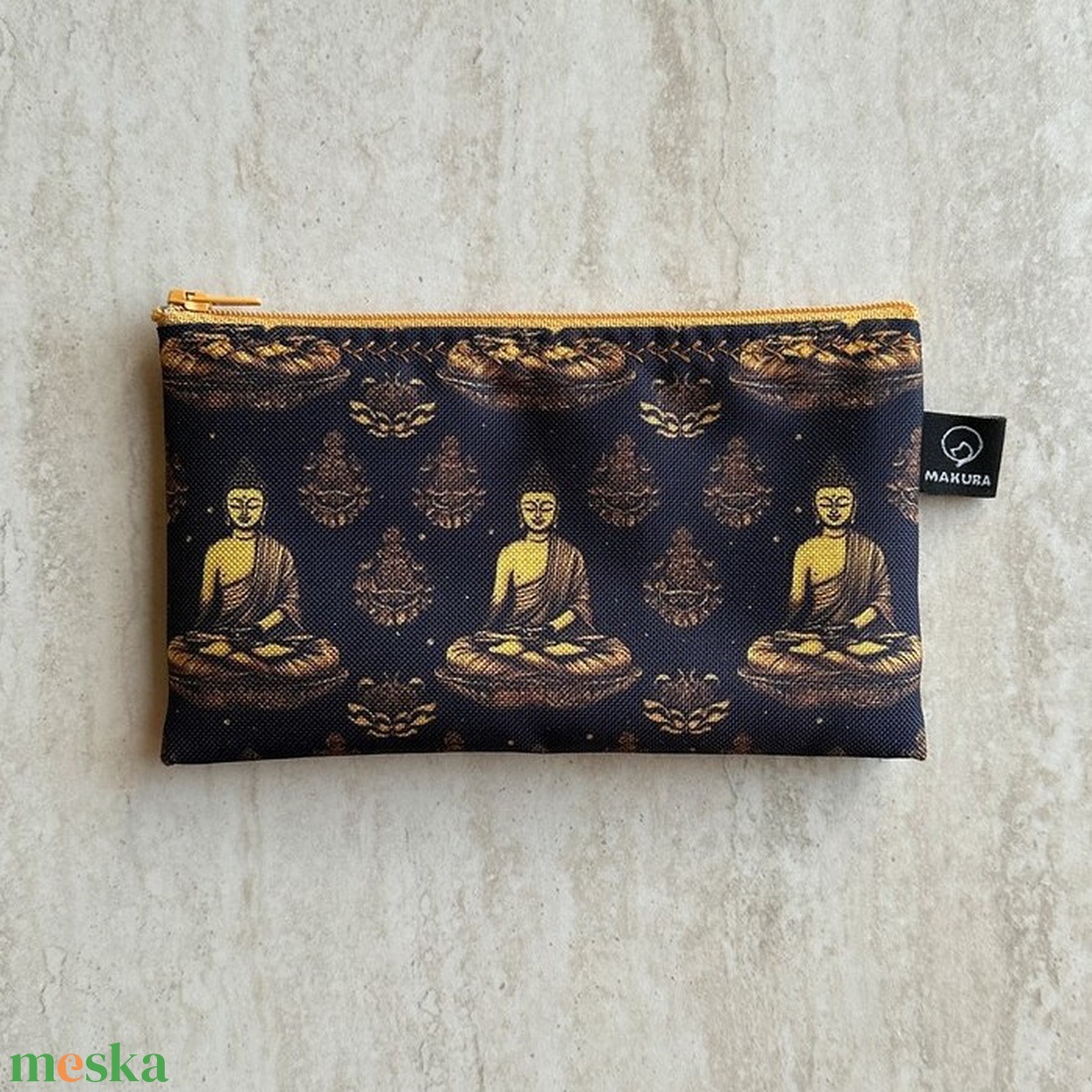 Buddha Mintás Vízálló Neszesszer  - táska & tok - neszesszer - Meska.hu
