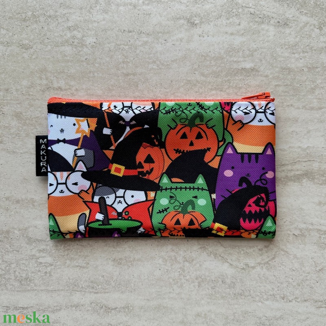 Cicás neszesszer � Halloween Cicák - táska & tok - neszesszer - Meska.hu
