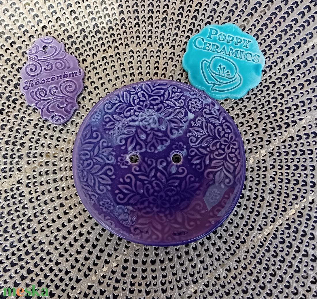 Mandala mintás kerámia szappantartó, lila - otthon & életmód - fürdőszoba - szappantartó - Meska.hu Mandala mintás kerámia szappantartó, lila - otthon & életmód - fürdőszoba - szappantartó - Meska.hu