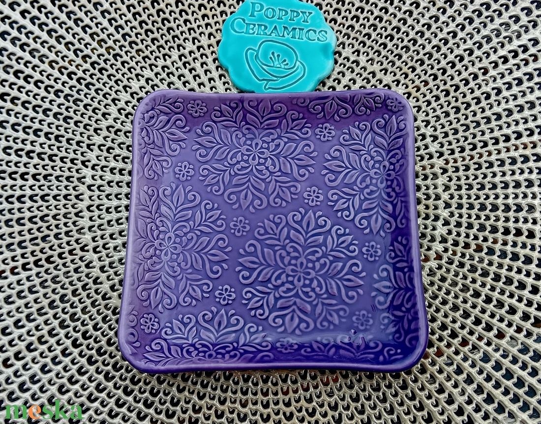 Mandala mintás kerámia tálka, lila - esküvő - dekoráció - asztaldísz - Meska.hu Mandala mintás kerámia tálka, lila - esküvő - dekoráció - asztaldísz - Meska.hu