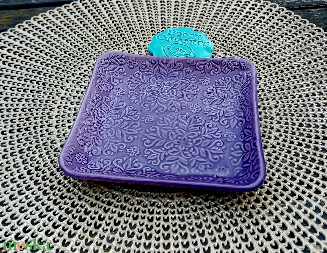 Mandala mintás kerámia tálka, lila - esküvő - dekoráció - asztaldísz - Meska.hu Mandala mintás kerámia tálka, lila - esküvő - dekoráció - asztaldísz - Meska.hu