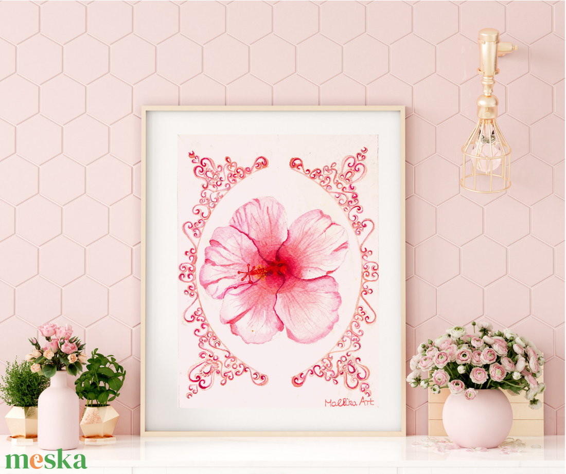 BIZALOM akvarell nyomat print - otthon & életmód - dekoráció - kép & falikép - kép & falikép - Meska.hu
