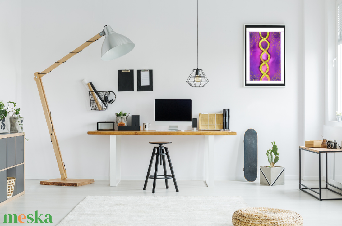 Akvarell festmény digitális formában - Új kezdet - művészet - grafika & illusztráció - művészi nyomat - Meska.hu