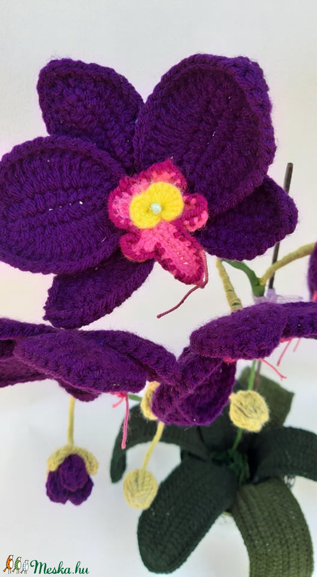 Lila orchidea -  - Meska.hu