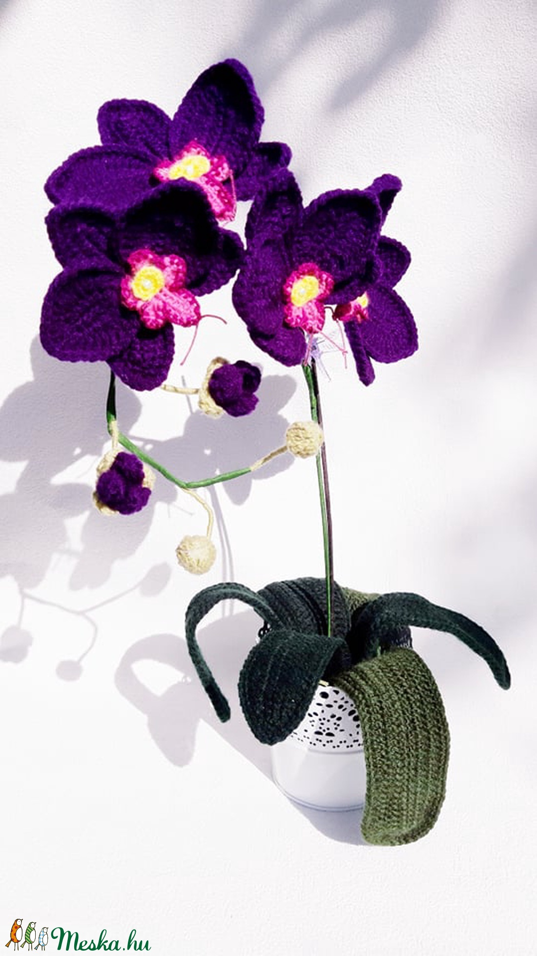 Lila orchidea -  - Meska.hu