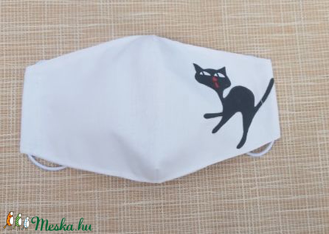 Cicás design szájmaszk -  - Meska.hu