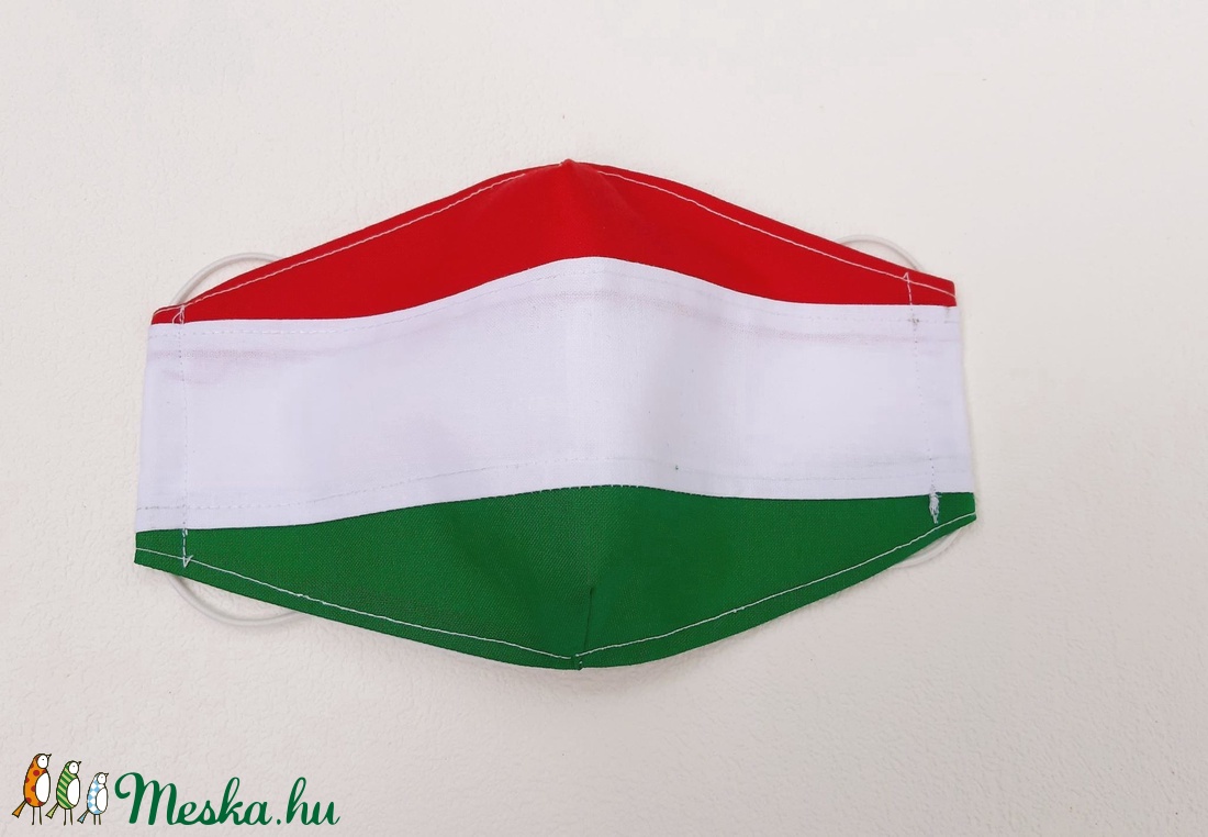 Egyedi tervezésű, nemzeti színű szájmaszk szett, 10 darabos ( NŐI, KAMASZ) - női - női - Meska.hu