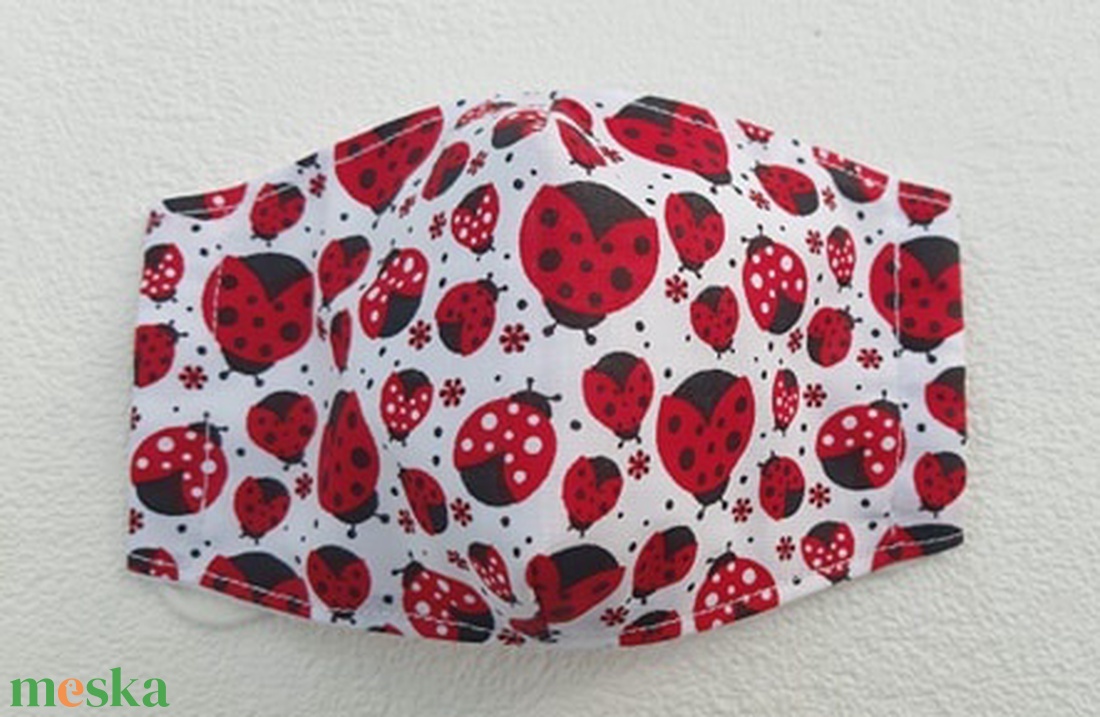 Katicabogaras kislány maszk, szájmaszk - gyerek - gyerek - Meska.hu