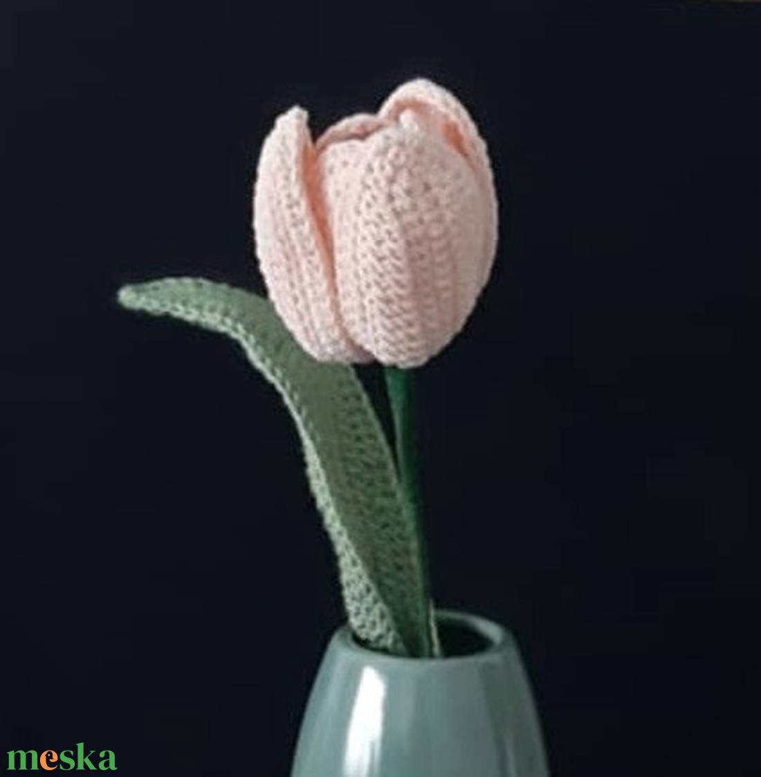 Barack színű tulipán Nők napjára, Anyák napjára - otthon & életmód - virágdekoráció - virágok - szálas virág - Meska.hu