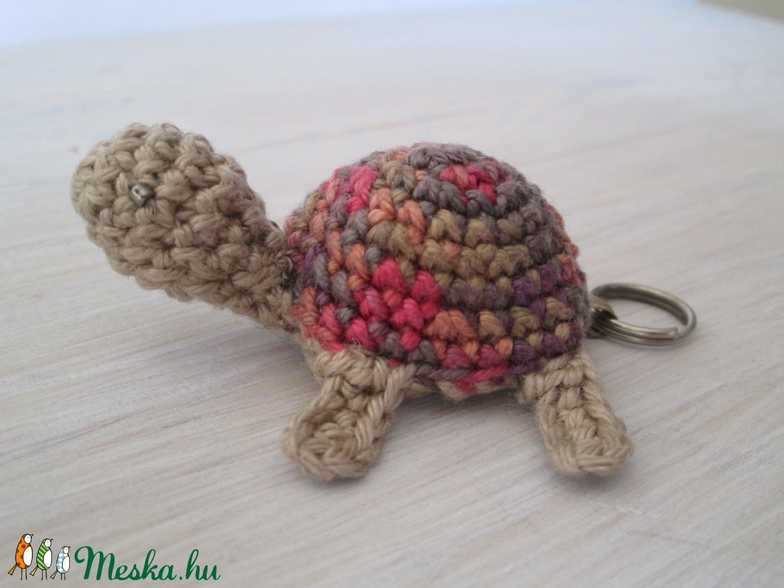 Horgolt teknős-őszi színekben -  - Meska.hu