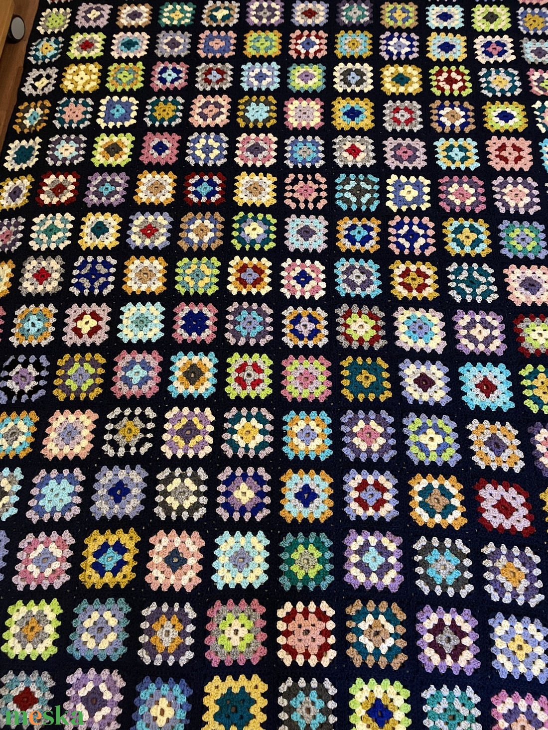 Horgolt takaró - otthon & életmód - lakástextil - felnőtt takaró, pléd - Meska.hu