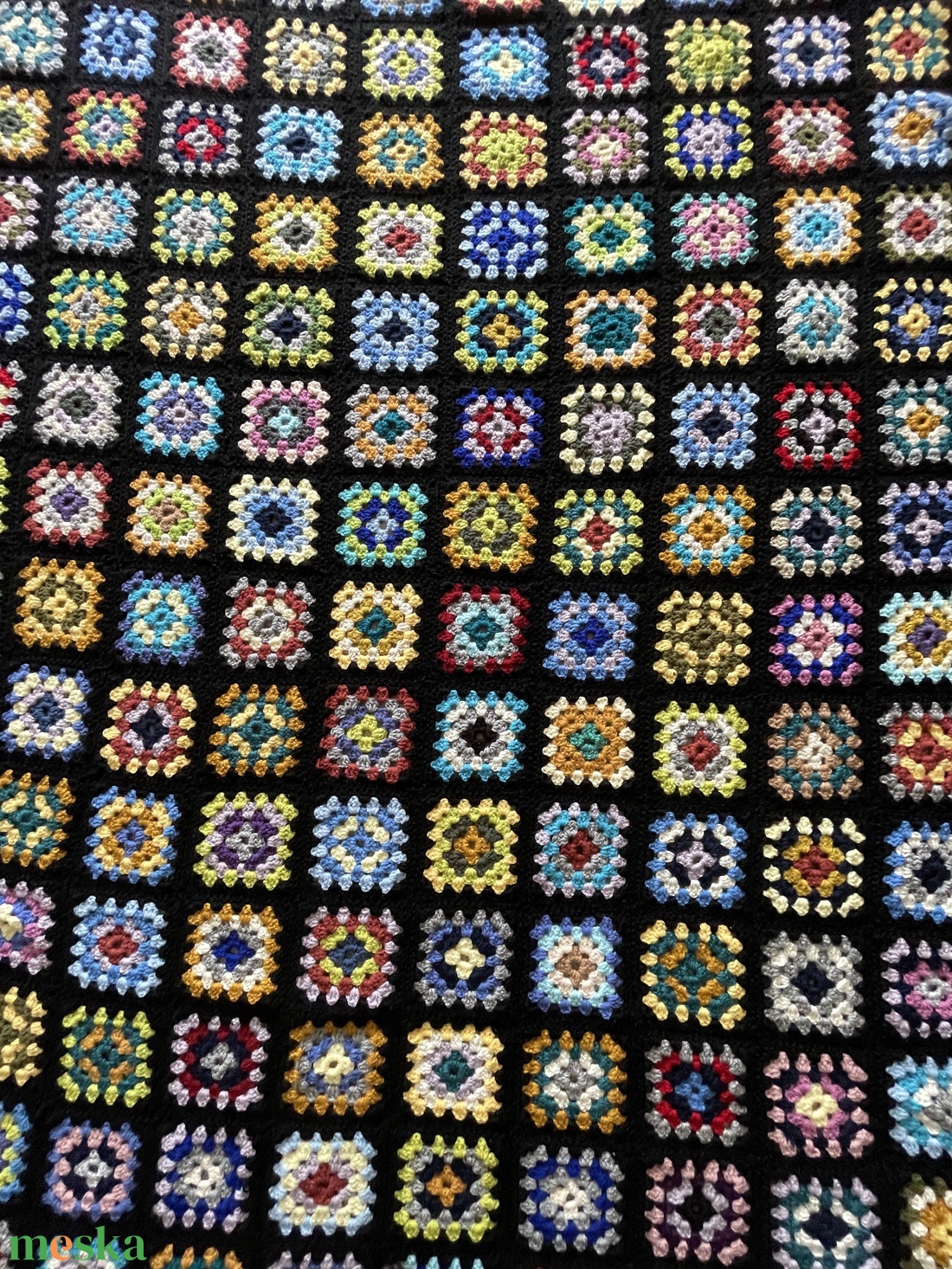 Horgolt takaró - otthon & életmód - lakástextil - felnőtt takaró, pléd - Meska.hu