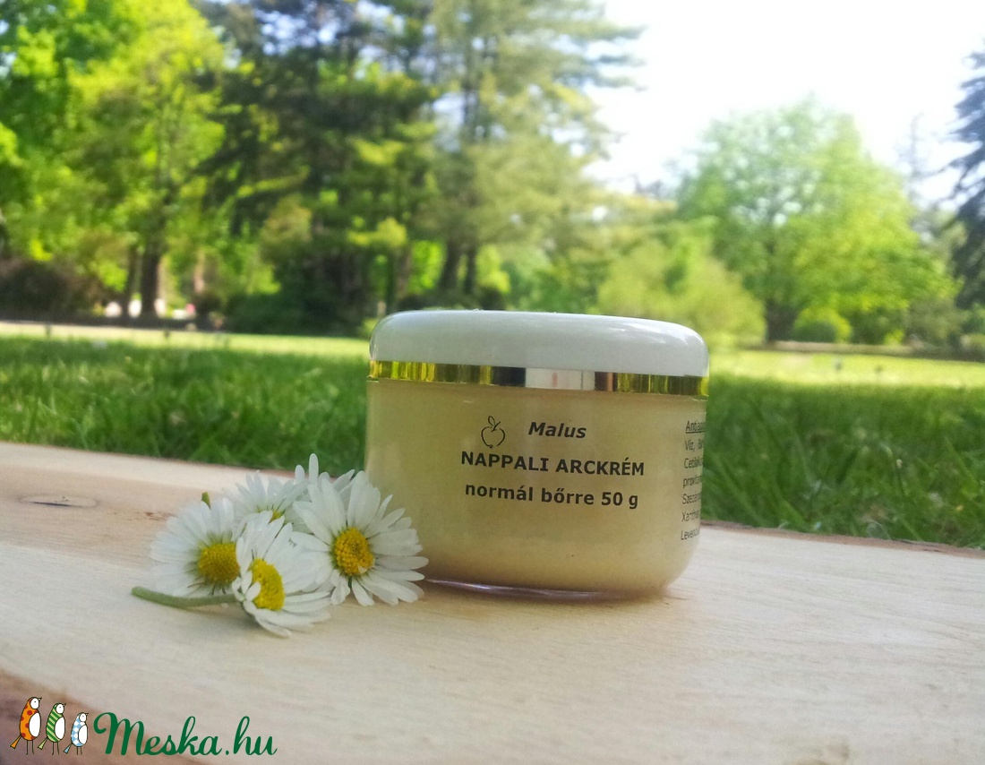 Hidratáló anti-aging NAPPALI arckrém normál bőrre 50 g  - szépségápolás - arcápolás - arckrém - Meska.hu