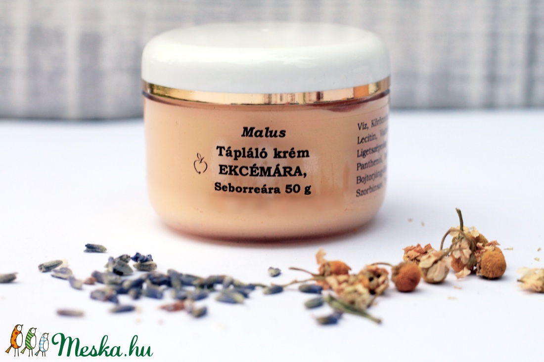Malus Tápláló krém ekcémára, seborreára, napégésre 50 g -  - Meska.hu